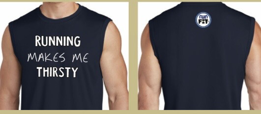 THIRSTY M Sleeveless Tee