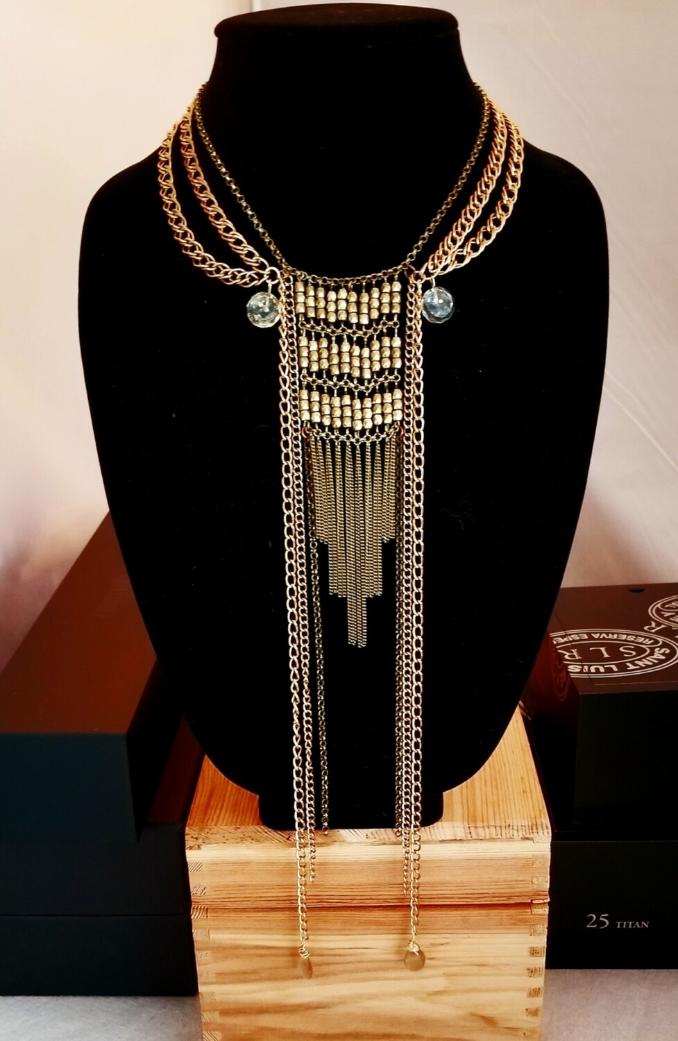 Art Deco Egyptian Revival Necklace