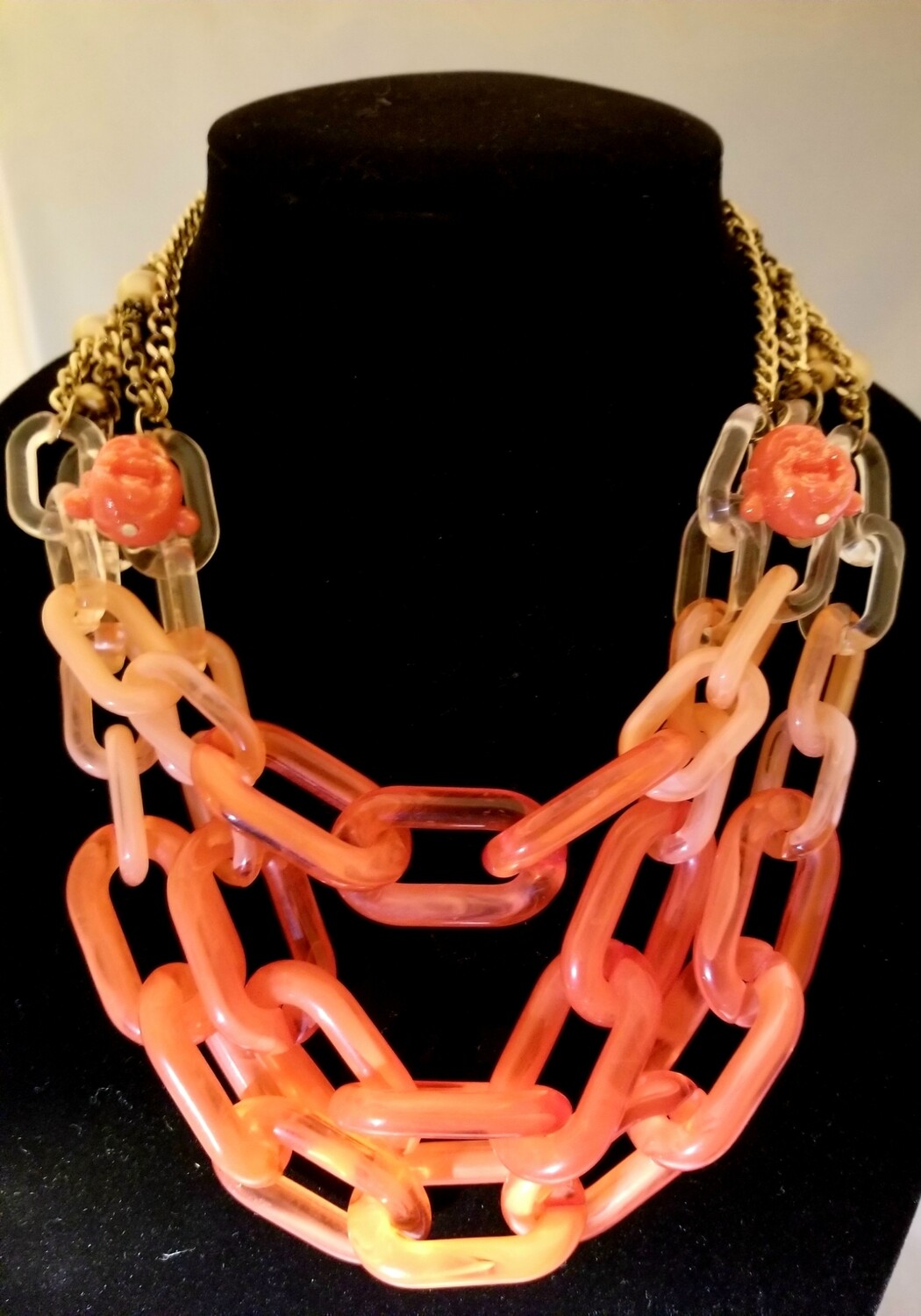 Bakelite Buddha Necklace