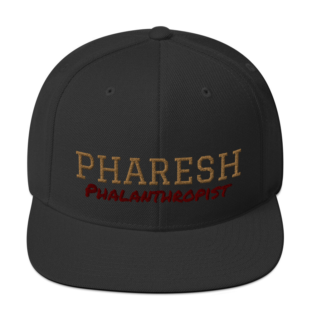 PHARESH Snapback Hat (Multiple Colors)