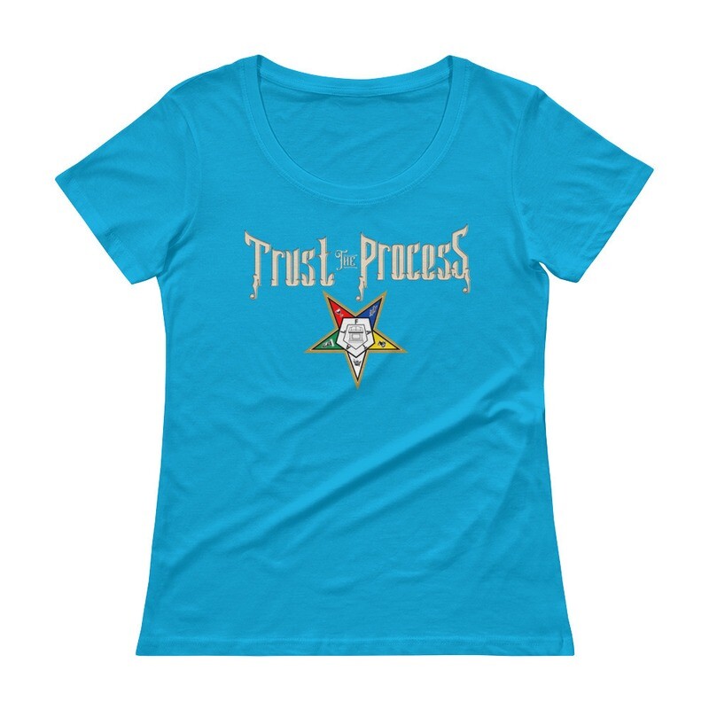 Trust the Process Scoopneck T-Shirt