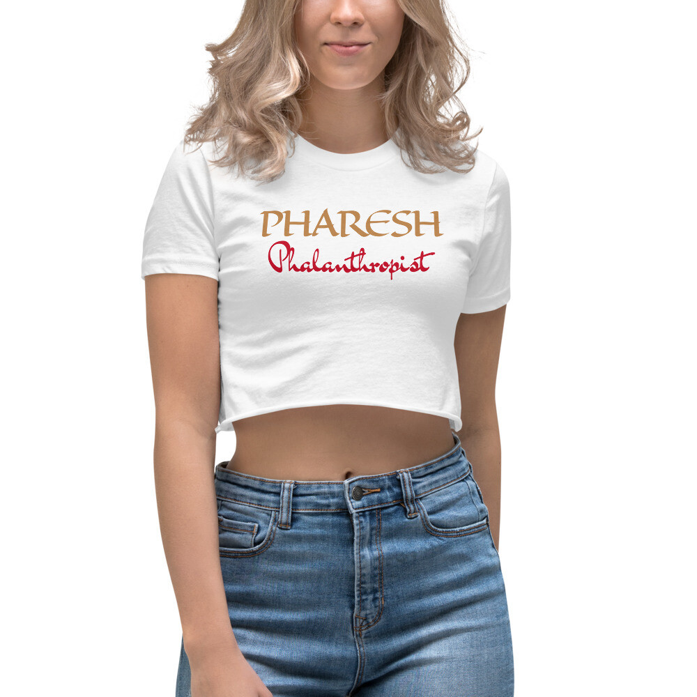 PHARESH Women&#39;s Crop Top (Multiple Colors), Color: White, Size: S