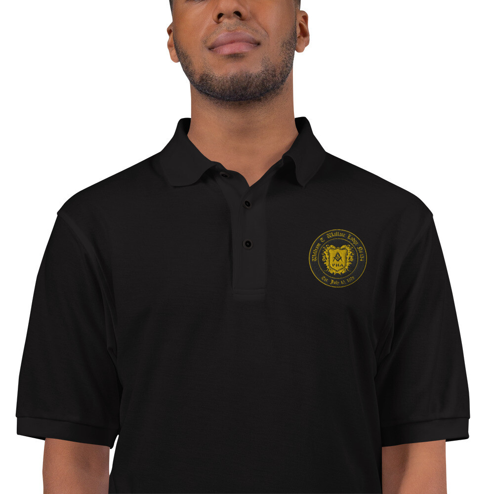 WTW Premium Polo, Color: Black, Size: S