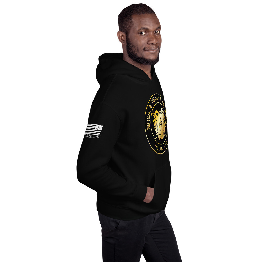 New Lodge Hoodie, Color: Black, Size: S