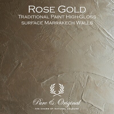 Metallic Rose Gold Lacquer