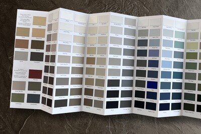 Colour Card & Colour Samples