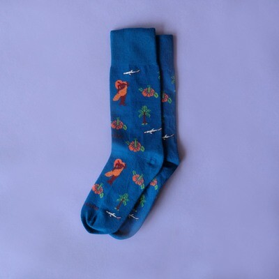 Limited Edition - Aloha Socks by Bruno Levy Limited Edition - Aloha Socks by Bruno Levy