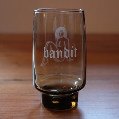 BANDIT Vintage Drinking Glass 1/6