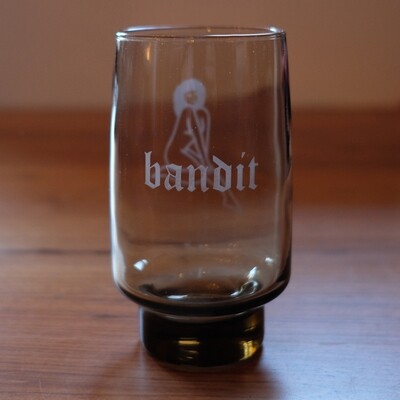 BANDIT Vintage Drinking Glass 5/6