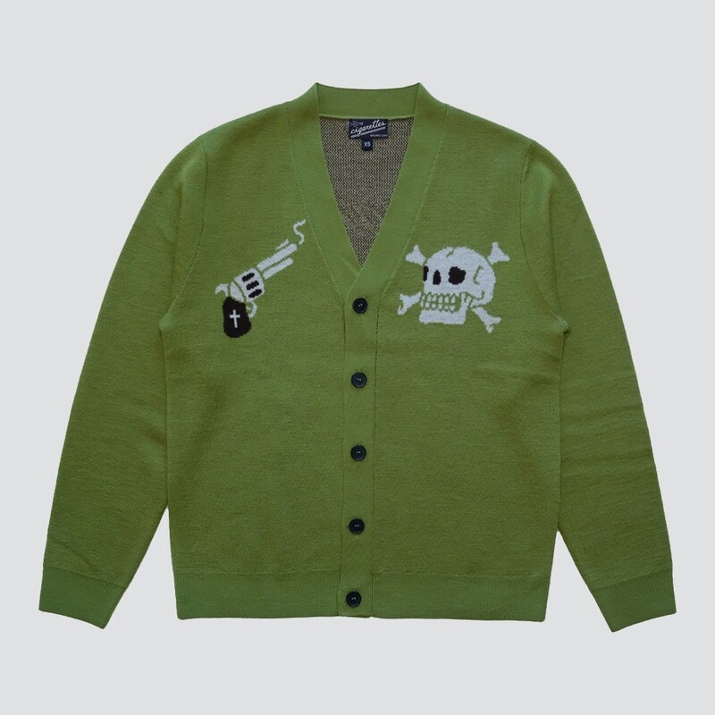 GRASS PARADISE OVERSIZED SOUVENIR CARDIGAN // PRE-ORDER