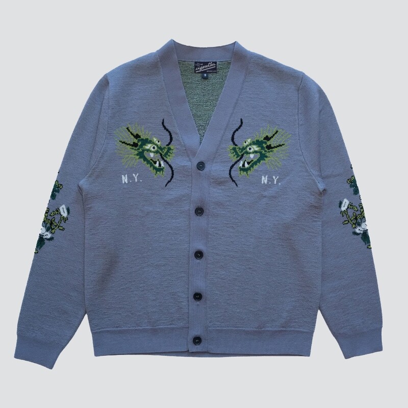 LAVA DRAGON OVERSIZED SOUVENIR CARDIGAN // PRE-ORDER