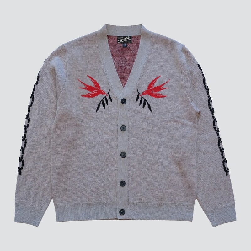 STONE NEVER LET ME GO OVERSIZED SOUVENIR CARDIGAN // PRE-ORDER