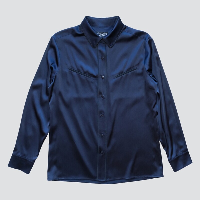 NAVY GOODNIGHT SHIRT // designed in collaboration with Arpana Rayamajhi // PRE-ORDER