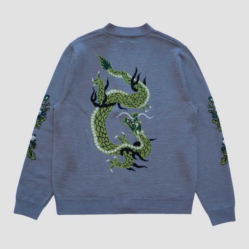 LAVA DRAGON OVERSIZED SOUVENIR CARDIGAN // PRE-ORDER