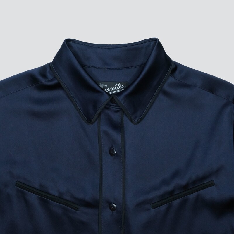 NAVY GOODNIGHT SHIRT // designed in collaboration with Arpana Rayamajhi // PRE-ORDER