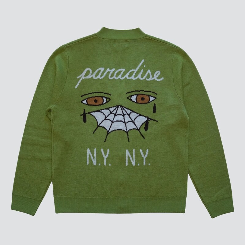 GRASS PARADISE OVERSIZED SOUVENIR CARDIGAN // PRE-ORDER