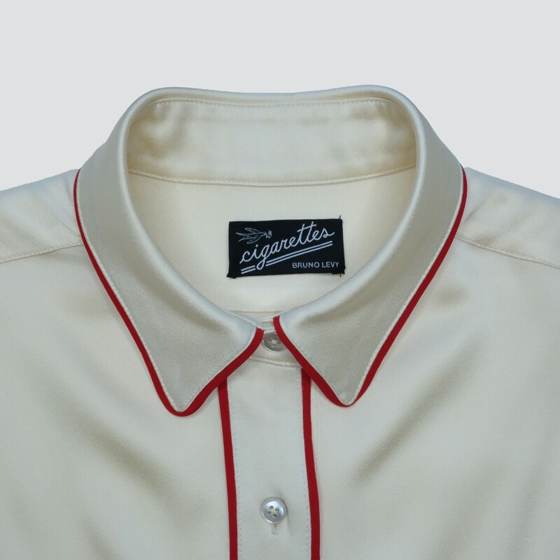 IVORY GOODNIGHT SHIRT  // designed in collaboration with Arpana Rayamajhi // PRE-ORDER