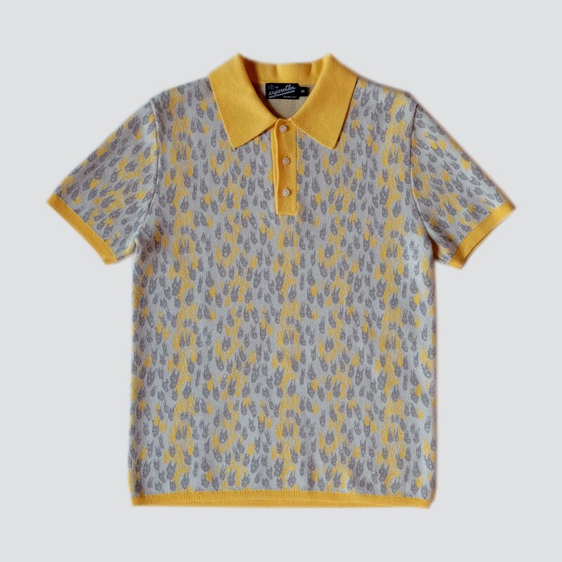 SUNRISE DEVIL HEAVY COTTON POLO // PRE-ORDER