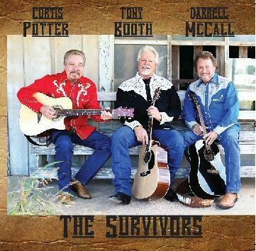 Curtis Potter, Tony Booth & Darrell McCall "The Survivors" CD 00008