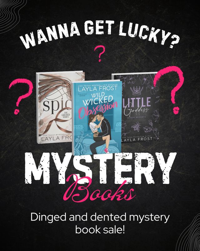 Mystery book, dinged and dented!