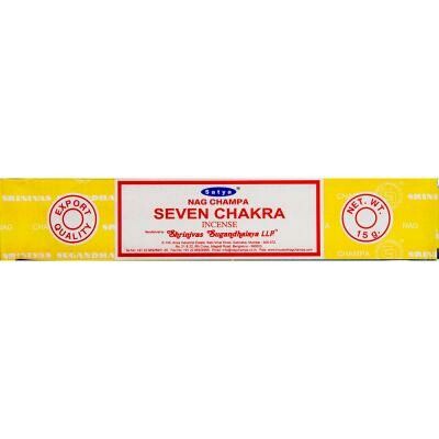 Satya Seven Chakras  - Stick incense 15g