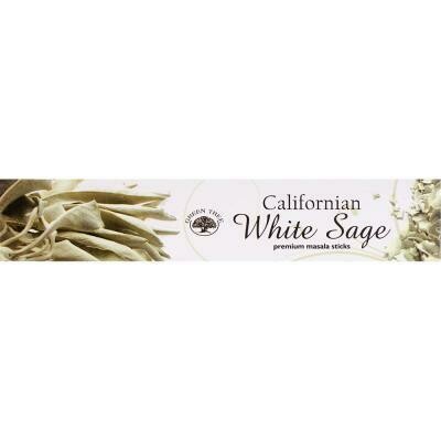 Green Tree Californian White Sage - Stick Incense 15g