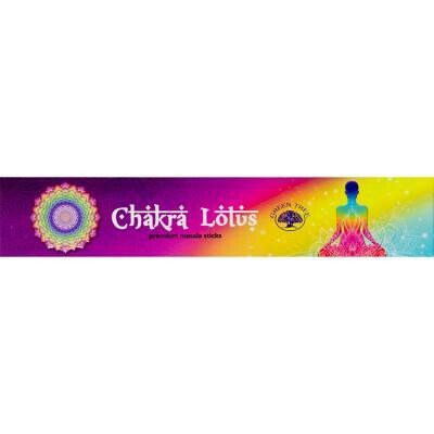 Green Tree Chakra Lotus - Stick Incense 15g