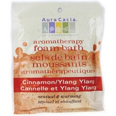 Aura Cacia Cinnamon/Ylang Ylang Foam Bath 71g