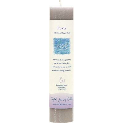 Reiki Herbal Pillar Candle - Power 7" Reiki Herbal Pillar Candle - Power 7"