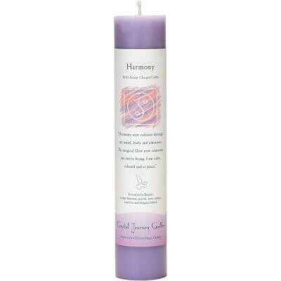 Reiki Herbal Pillar Candle - Harmony 7" Reiki Herbal Pillar Candle - Harmony 7"