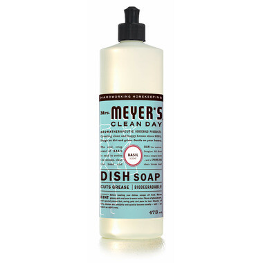 Mrs. Meyers Clean Day Dish Soap (Basil) 473ml