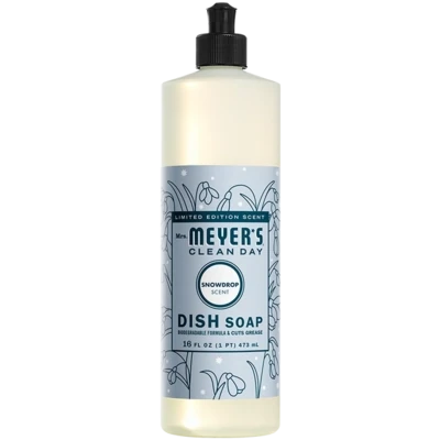 Mrs. Meyers Clean Day Dish Soap (Snow Drop) 473ml