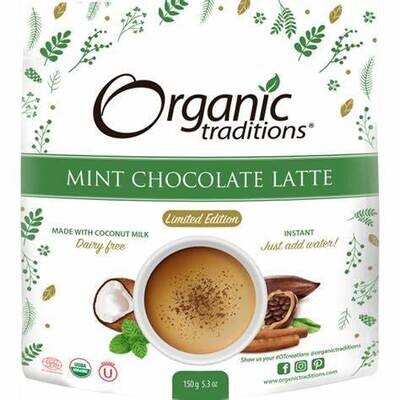 Organic Traditions Mint Chocolate Latte