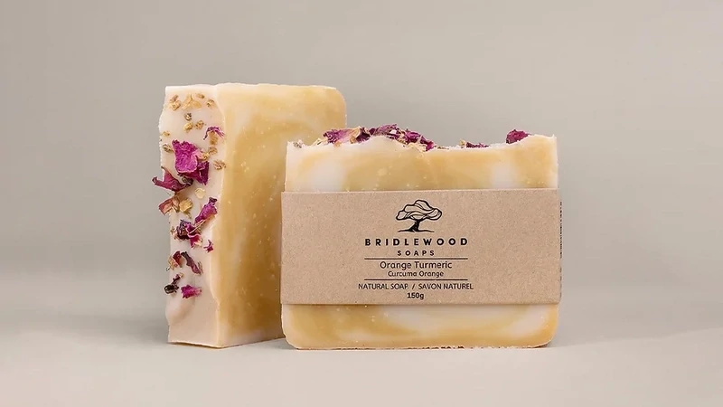 Bridlewood Soaps - Orange Turmeric Soap Bar