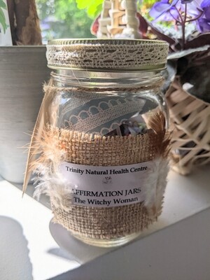 Affirmation Jar - The Witchy Woman
