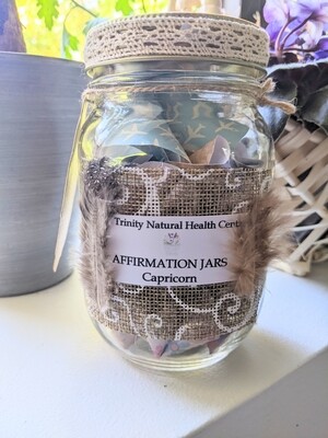 Affirmation Jar - Capricorn Zodiac