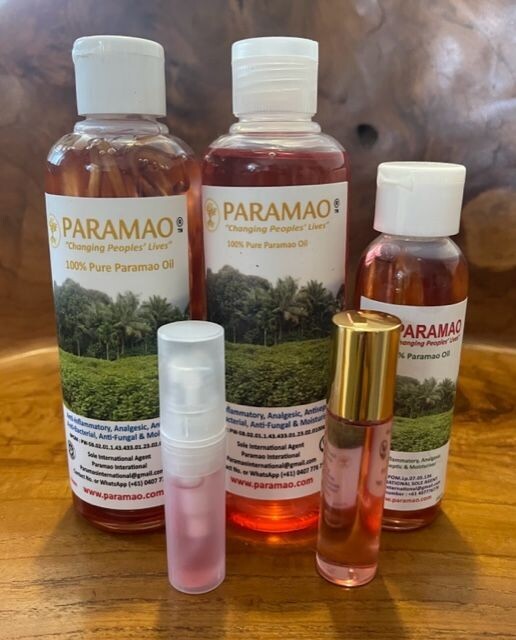 Paramao Family Pack with Sprayer and Roller - 250gm Root, 250gm Refill, 100gm Root, with Roller and Sprayer (STRONG)