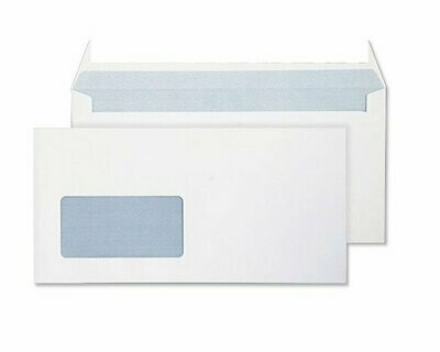 DL White window Envelopes 90gsm (1000)