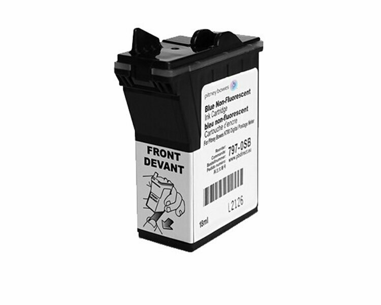Pitney Bowes DM50-60 Blue Ink Original part number 797-0SB