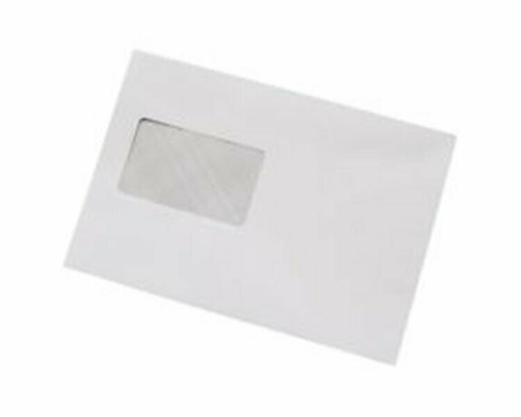 C5 White Window Machine Envelope (1000)