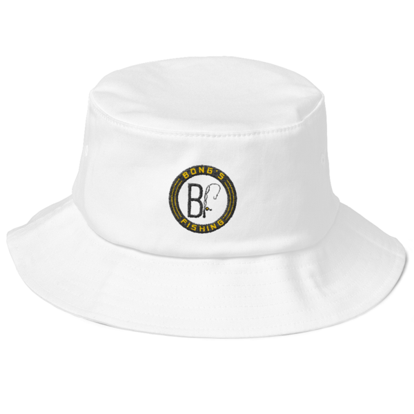 Black Label white bucket hat Black Label white bucket hat