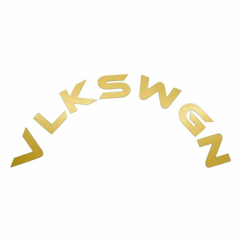 VLKSWGN Sticker Abgerundet VLKSWGN Sticker Abgerundet
