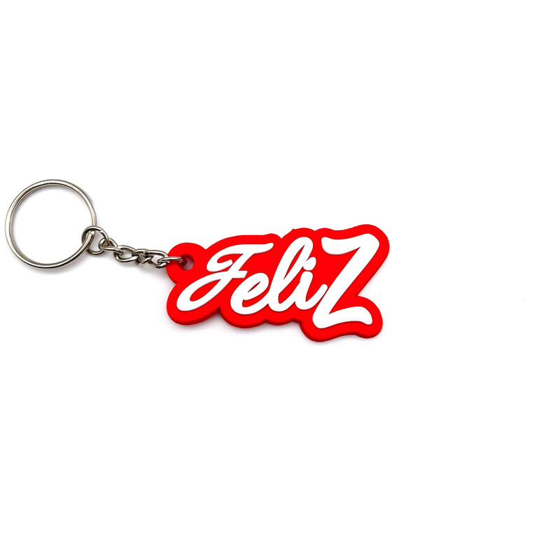 Feliz Schlüsselanhänger Feliz Schlüsselanhänger in Rot