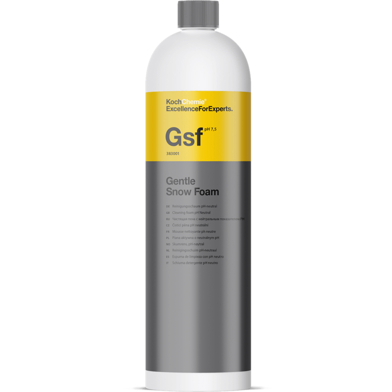 Gentle Snow Foam Gsf - Reinigungsschaum pH-neutral 1l Gentle Snow Foam Gsf - Reinigungsschaum pH-neutral 1l