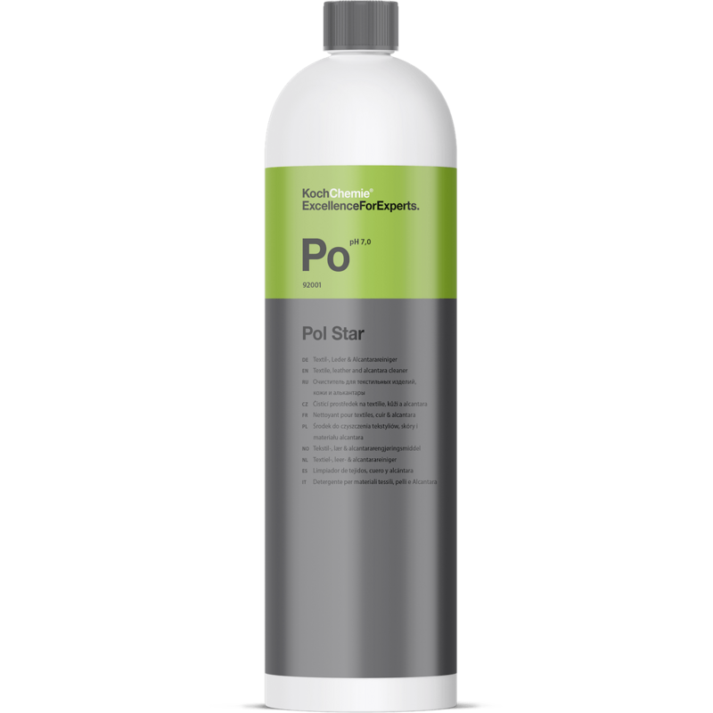 Pol Star Po - Textil-, Leder- & Alcantarareiniger 1l Pol Star Po - Textil-, Leder- & Alcantarareiniger 1l
