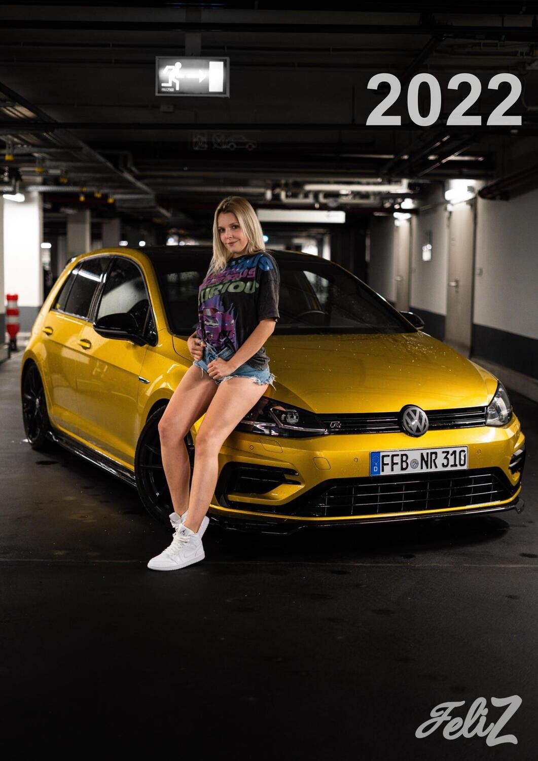 Feliz A4 Premium Jahreskalender 2022 Limitiert 🎉