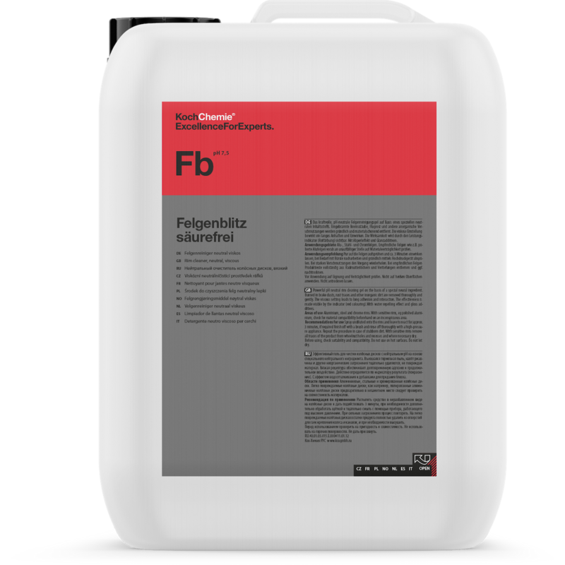 Felgenblitz säurefrei Fb - Felgenreiniger 11kg Felgenblitz säurefrei Fb - Felgenreiniger 11kg