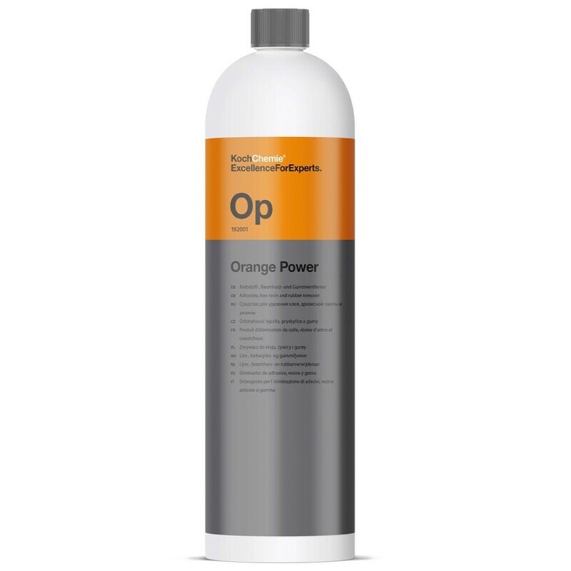 Orange Power Op - Klebstoff- & Fleckenentferner 1l Orange Power Op - Klebstoff- & Fleckenentferner 1l