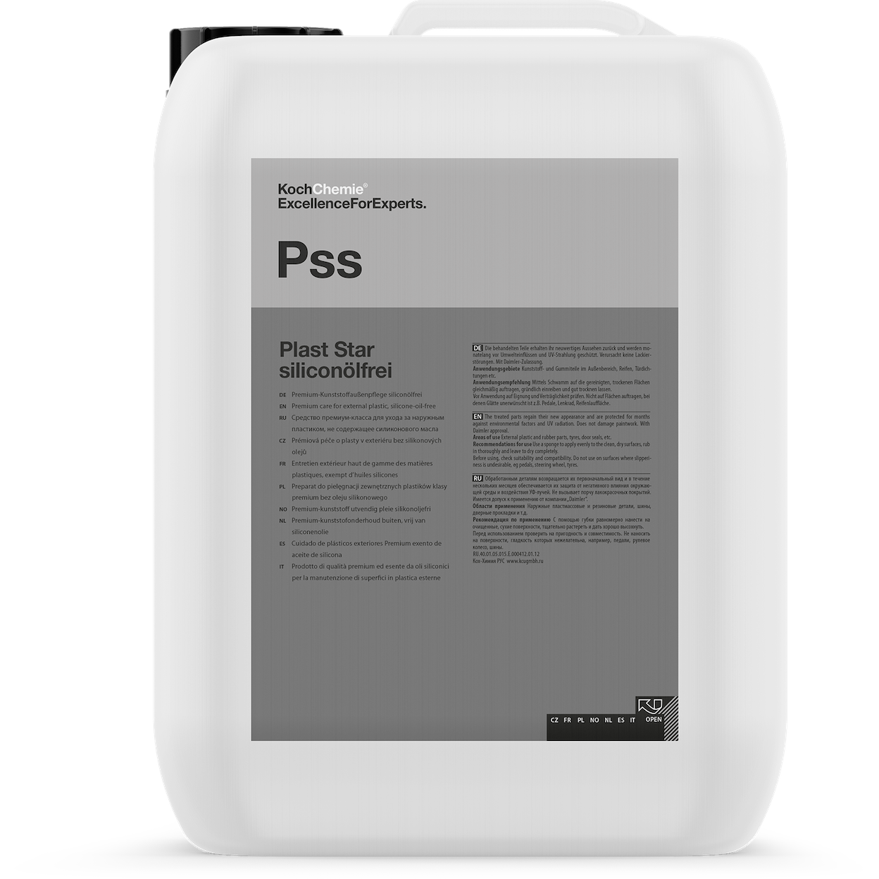 Plast Star Pss - Premium-Kunststoffaußenpflege siliconölfrei 10l