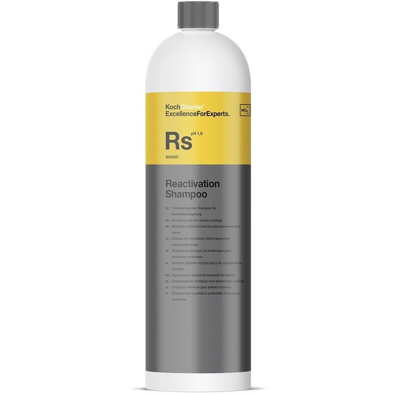 Reactivation Shampoo Rs - Tiefenreinigendes Shampoo für Keramikversiegelung 1l Reactivation Shampoo Rs - Tiefenreinigendes Shampoo für Keramikversiegelung 1l